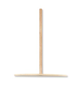 Krampouz Deegverspreider - hout - plat