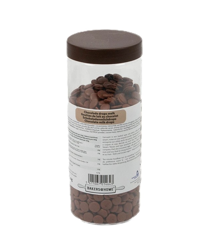 Bakers@Home Chocolate drops - milk chocolate