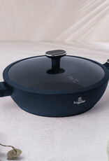 Berlinger Haus Berlinger Haus - Braadpan met deksel - Mat blauw - Ø28 cm