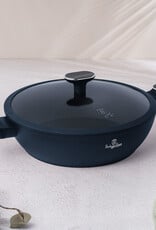 Berlinger Haus Berlinger Haus - Bratpfanne mit Deckel - Mattblau - Ø28 cm