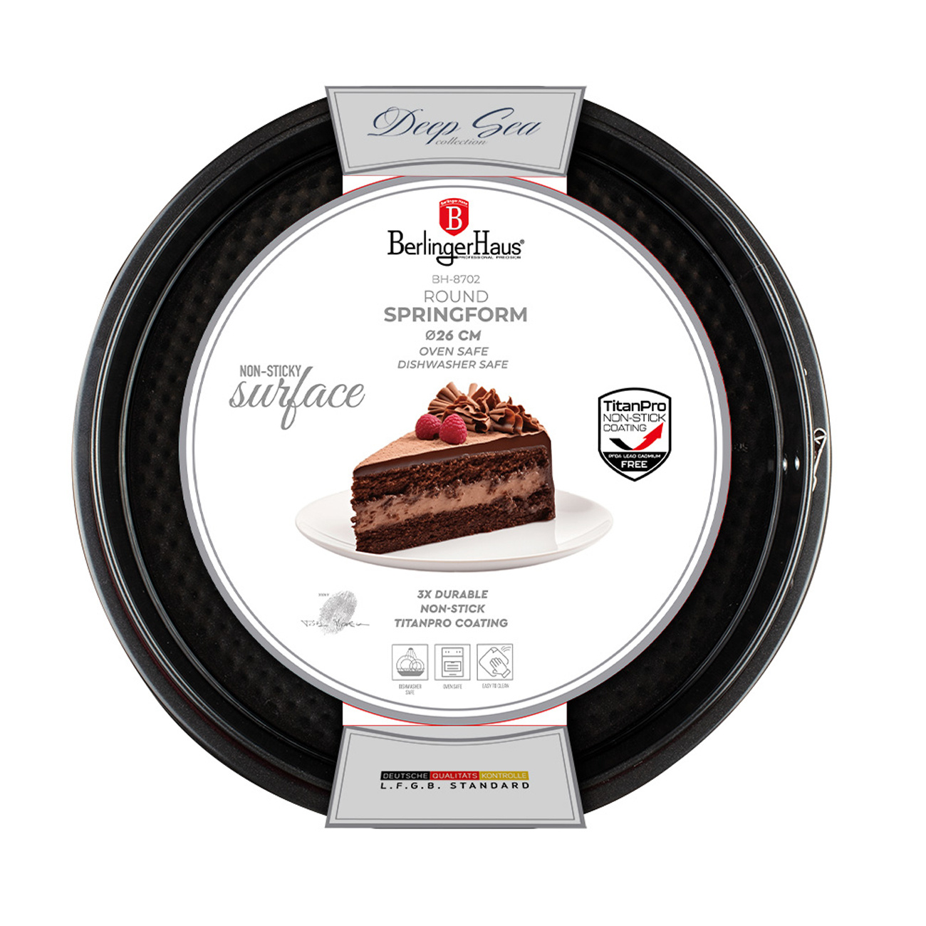 Berlinger Haus Berlinger Haus Springvorm Ø26 cm - Mat blauw