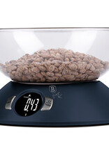 Berlinger Haus Berlinger Haus Digital kitchen scale with bowl - matt blue