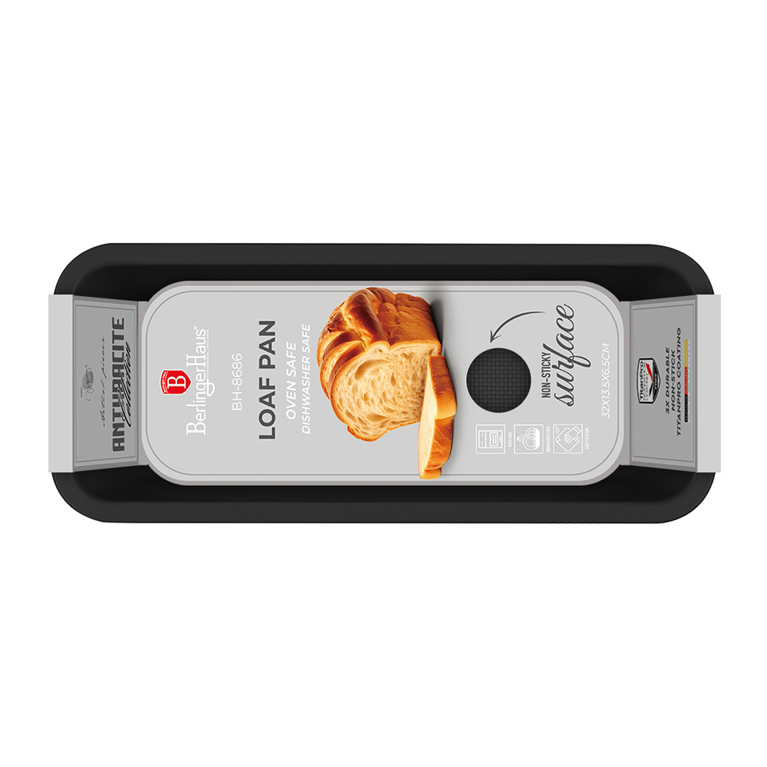 Berlinger Haus Berlinger Haus Broodvorm / broodpan - Mat antraciet