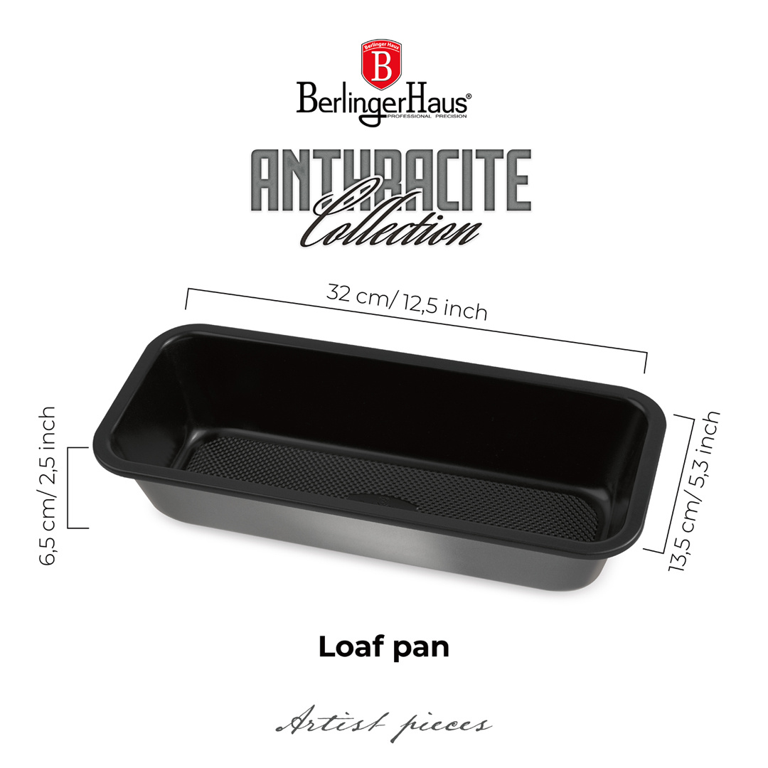 Berlinger Haus Berlinger Haus Breadform / Loaf pan - Matt anthracite