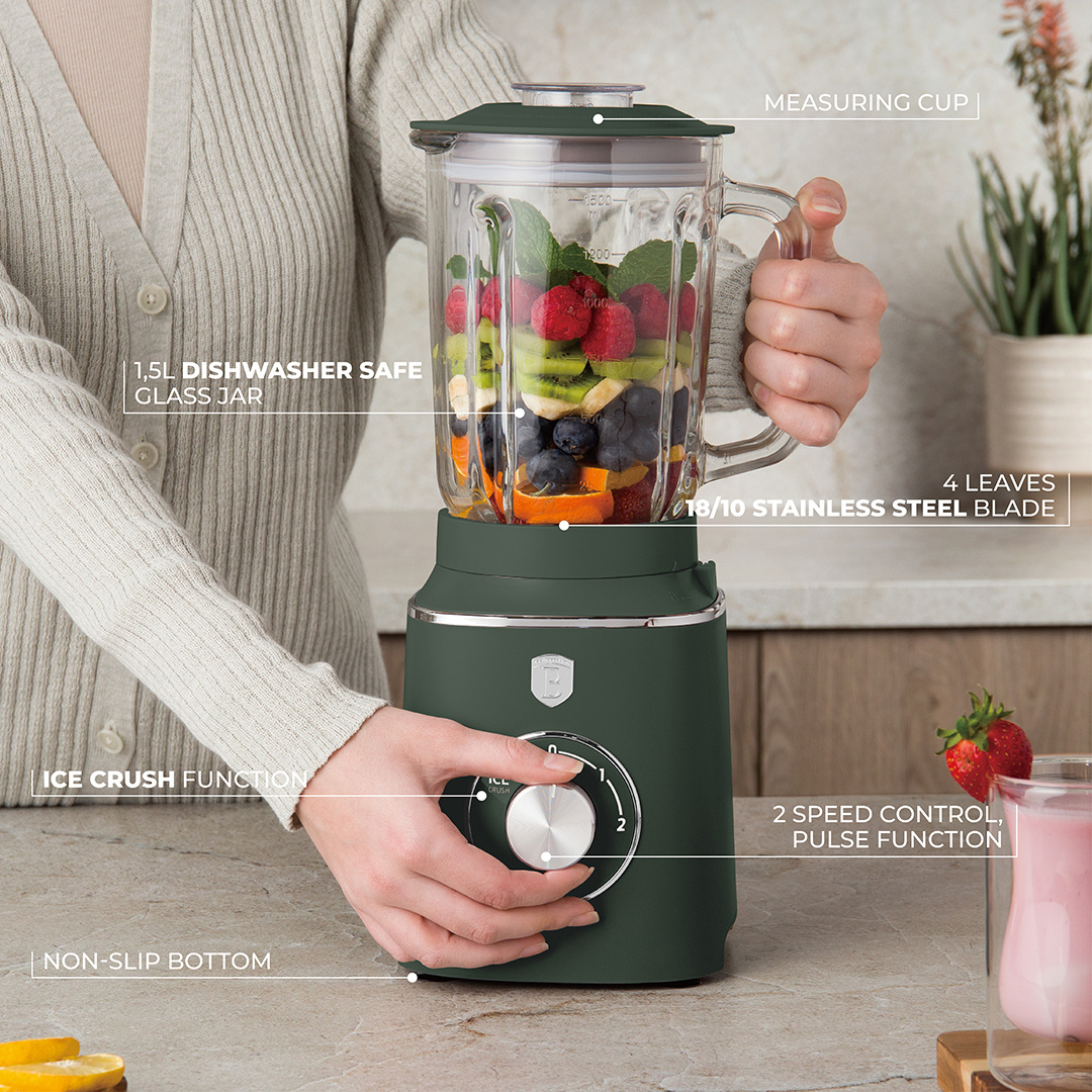 Berlinger Haus Berlinger Haus Blender / Mixer - Mattgrün