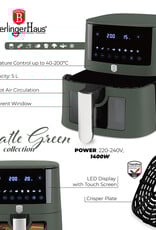 Berlinger Haus Berlinger Haus Airfryer XL - 5 liters - Matt green