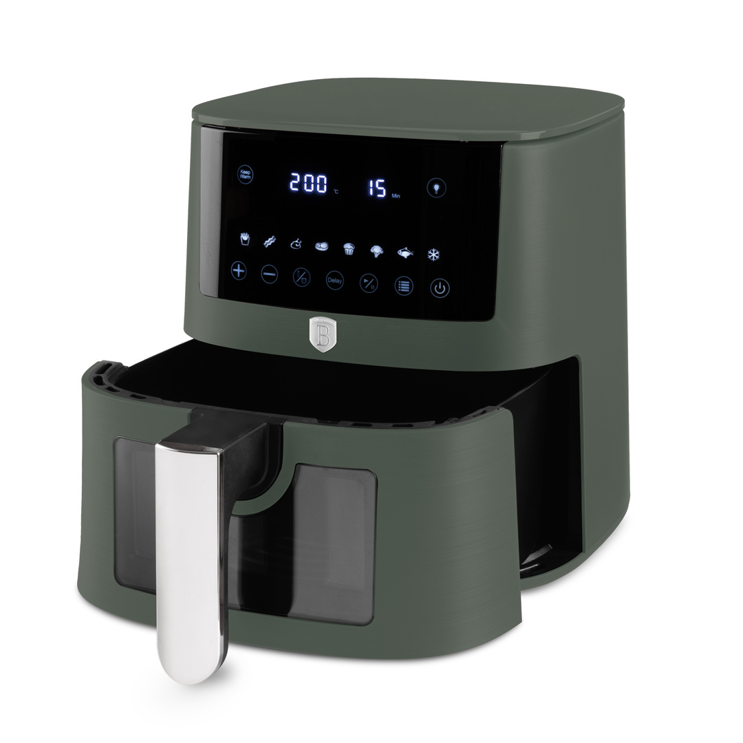 Berlinger Haus Berlinger Haus Airfryer XL - 5 liter - Mat groen
