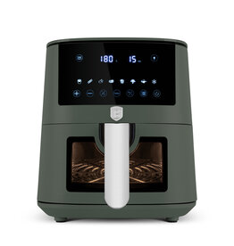 Berlinger Haus Airfryer XL - 5 liters - Matt green