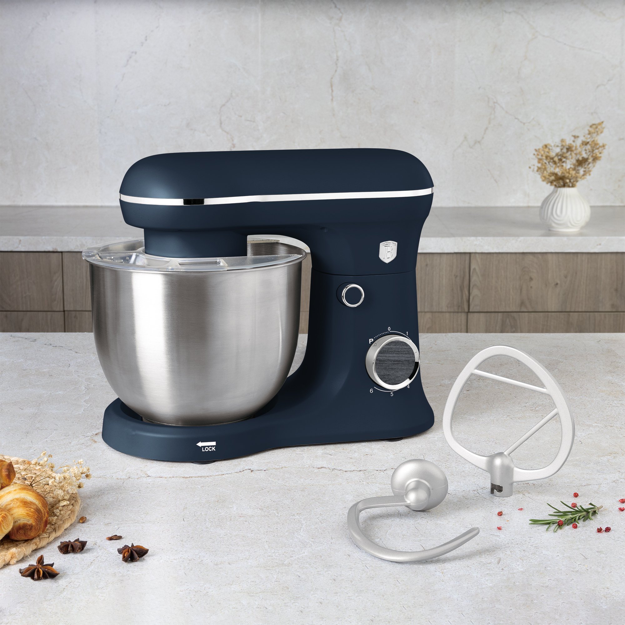Berlinger Haus Berlinger Haus Kitchen machine - 5 liters - Matt blue
