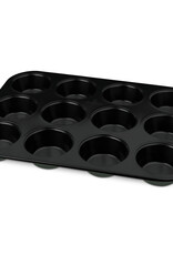 Berlinger Haus Berlinger Haus - Baking tin Muffin - 12 shapes - Matt green