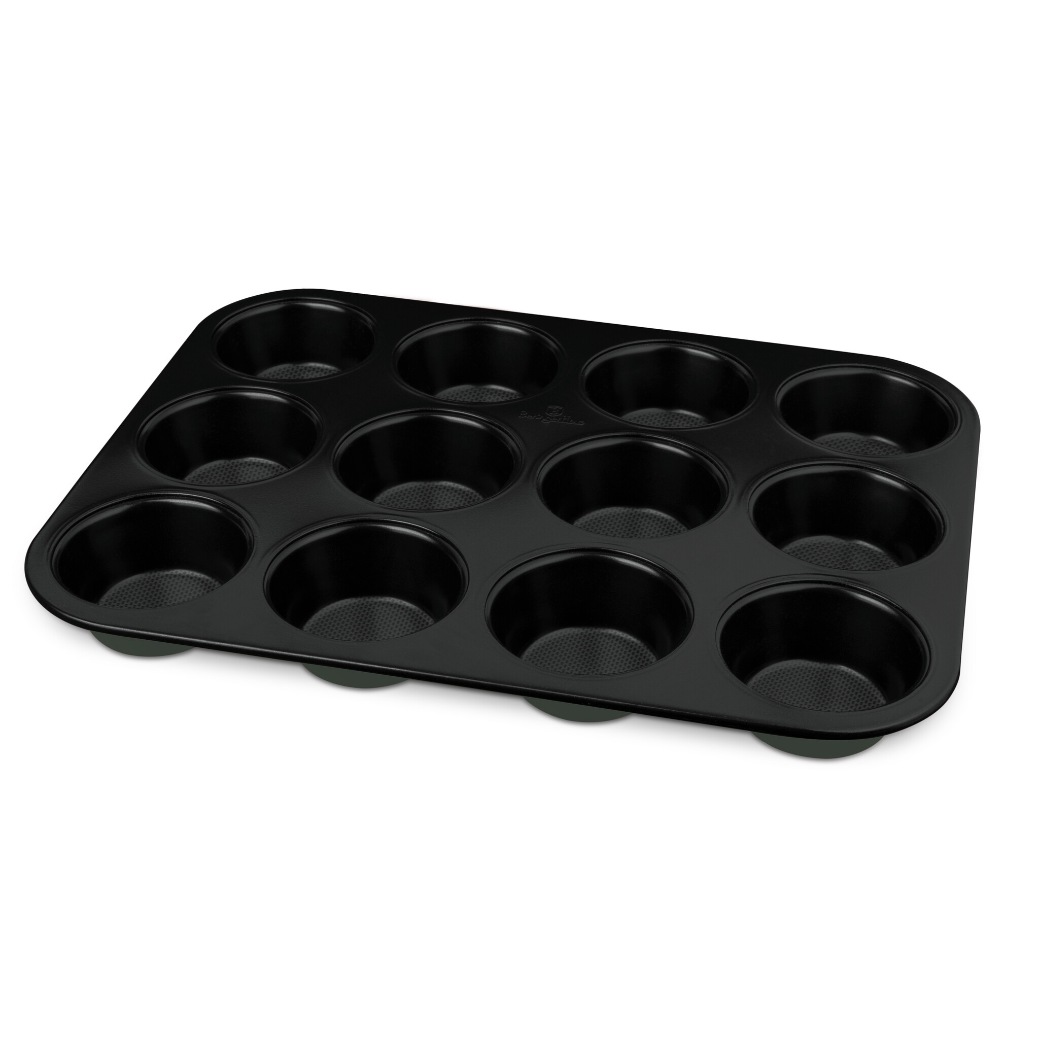 Berlinger Haus Berlinger Haus - Baking tin Muffin - 12 shapes - Matt green