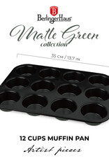 Berlinger Haus Berlinger Haus - Bakvorm muffin - 12 vormen - Mat groen