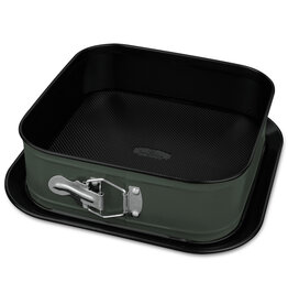 Berlinger Haus Springvorm vierkant - 28 x 28 cm - Mat groen