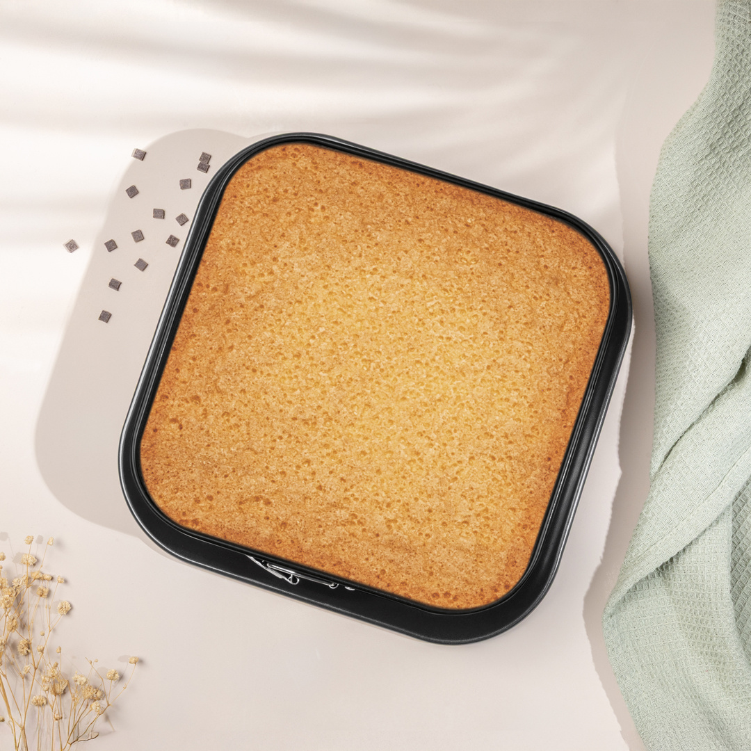 Berlinger Haus Berlinger Haus Springvorm vierkant - 28 x 28 cm - Mat antraciet