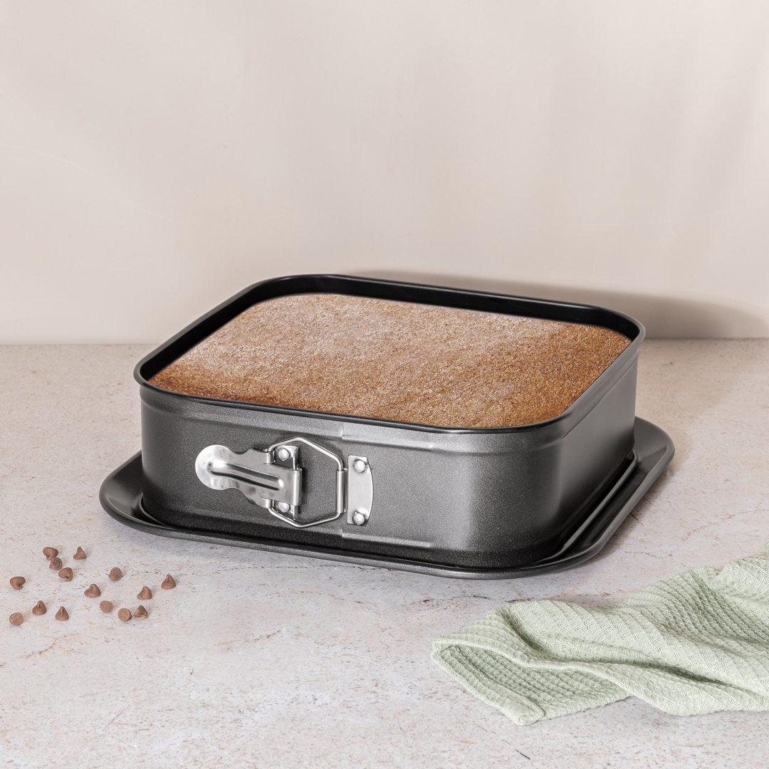 Berlinger Haus Berlinger Haus Springform Quadrat - 28 x 28 cm - Matte anthrazit