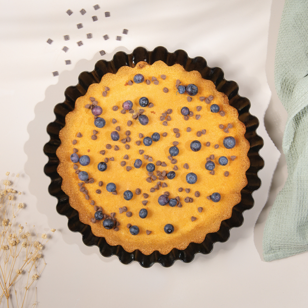 Berlinger Haus Berlinger Haus Taartvorm / cakevorm met kartel - Ø28 cm - Mat antraciet