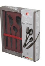 Berlinger Haus Berlinger Haus cutlery set - 24-pieces - black