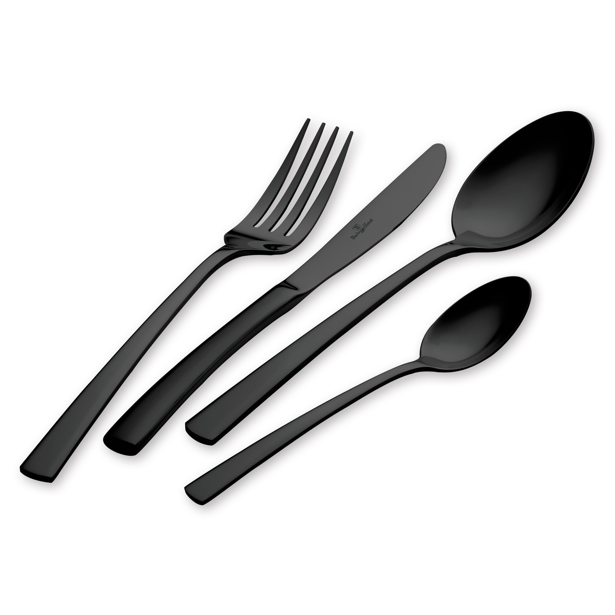 Berlinger Haus Berlinger Haus cutlery set - 24-pieces - black