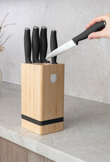 Berlinger Haus Berlinger Haus - Knives set with bamboo block - Matte black