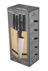 Berlinger Haus Berlinger Haus - Knives set with bamboo block - Matte black