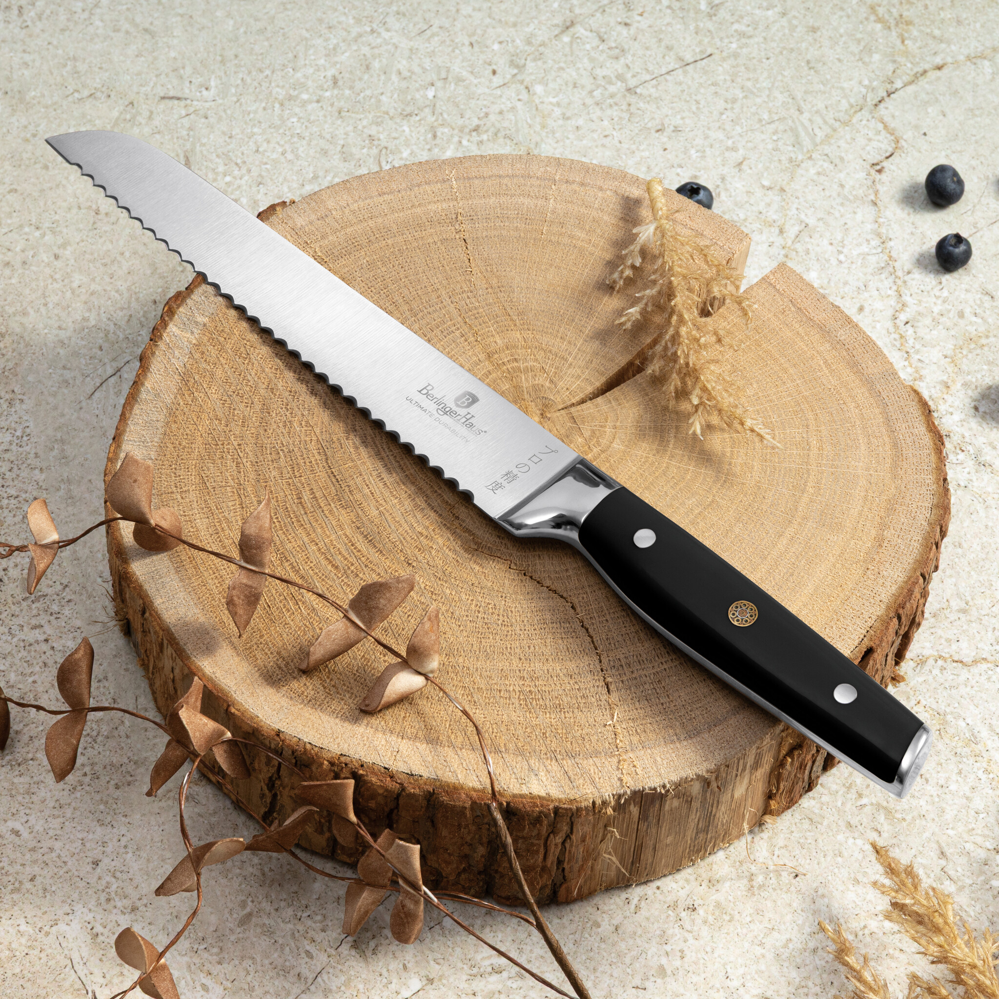 Berlinger Haus Berlinger Haus - bread knife - 20 cm - black