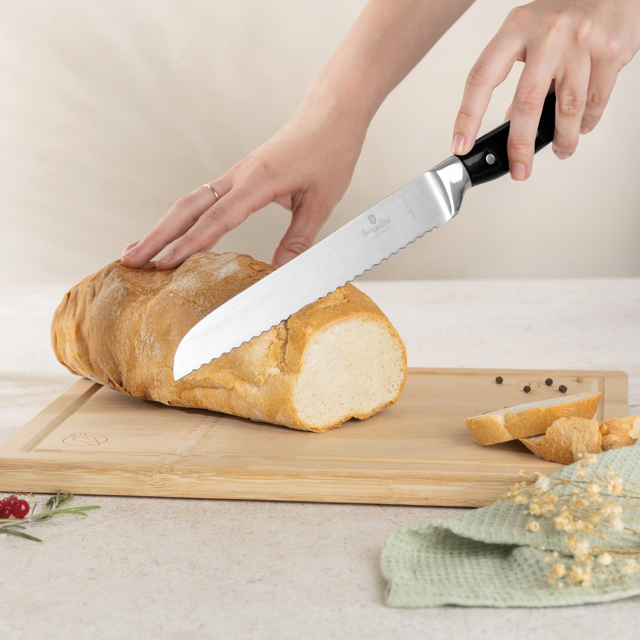 Berlinger Haus Berlinger Haus - Brotmesser - 20 cm - schwarz