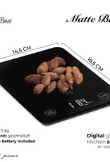 Berlinger Haus Berlinger Haus Digital glass kitchen scale - matte black