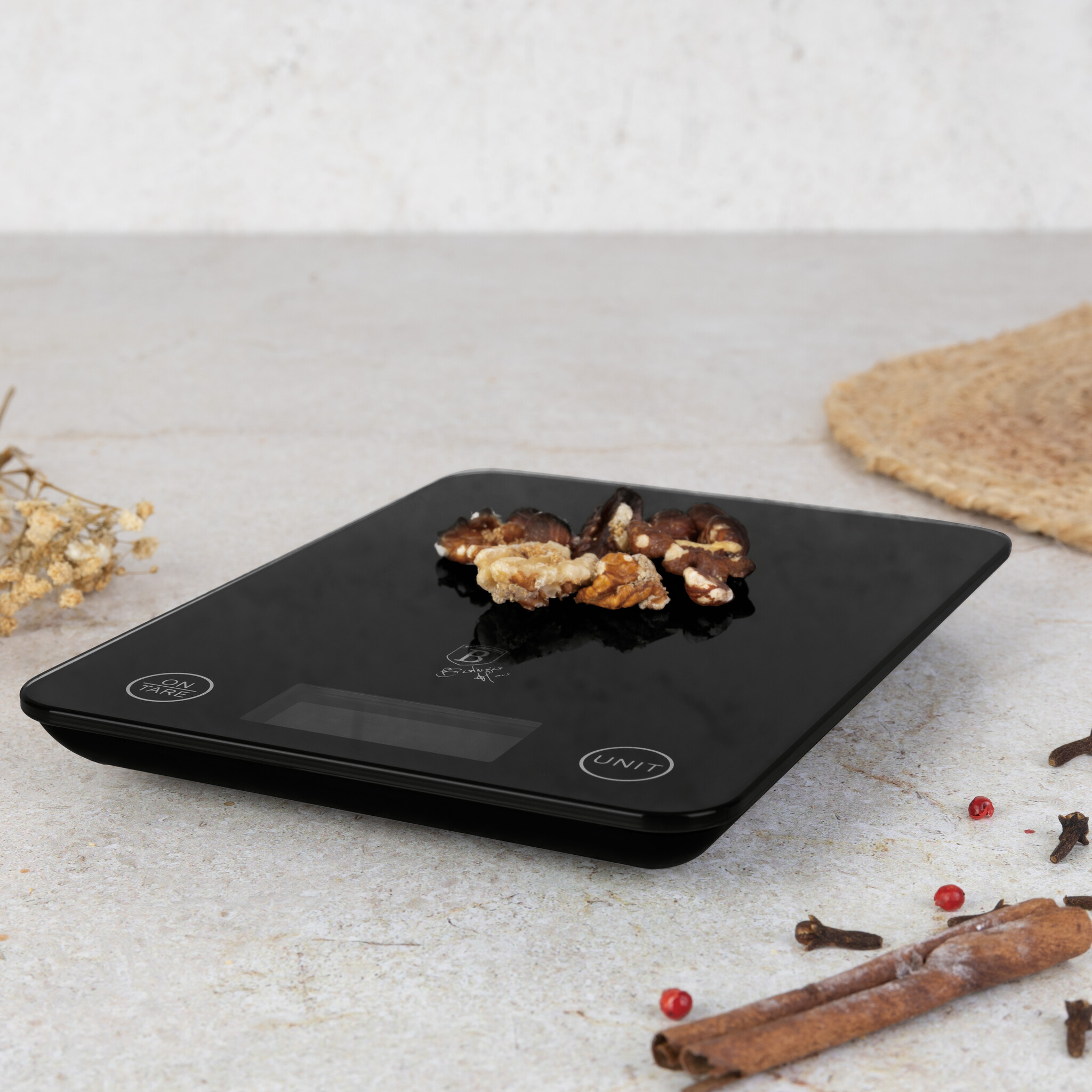 Berlinger Haus Berlinger Haus Digital glass kitchen scale - matte black