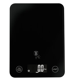 Berlinger Haus Digital glass kitchen scale - matte black