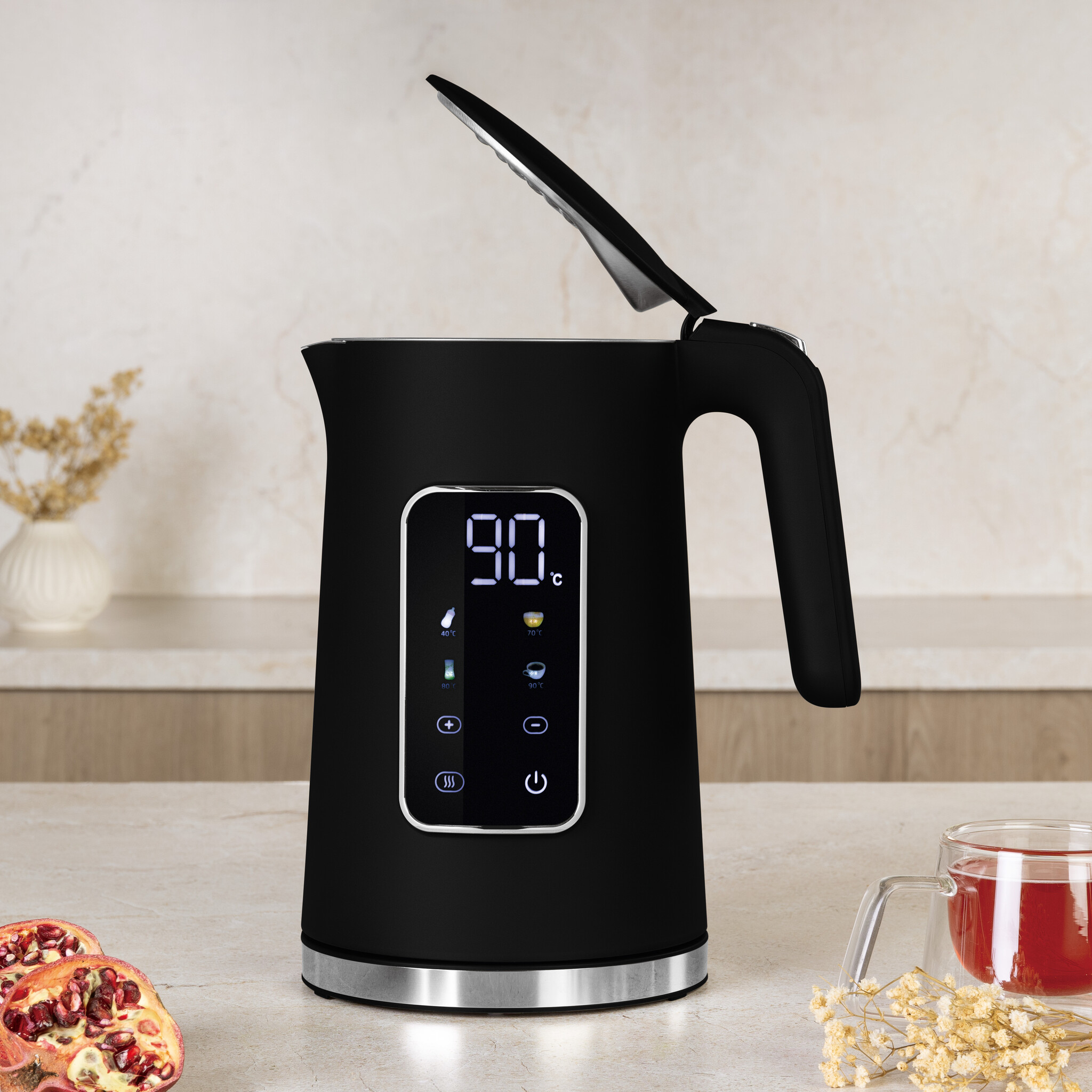 Berlinger Haus Berlinger Haus Digitaler elektrischem Wasserkocher - Mattschwarz