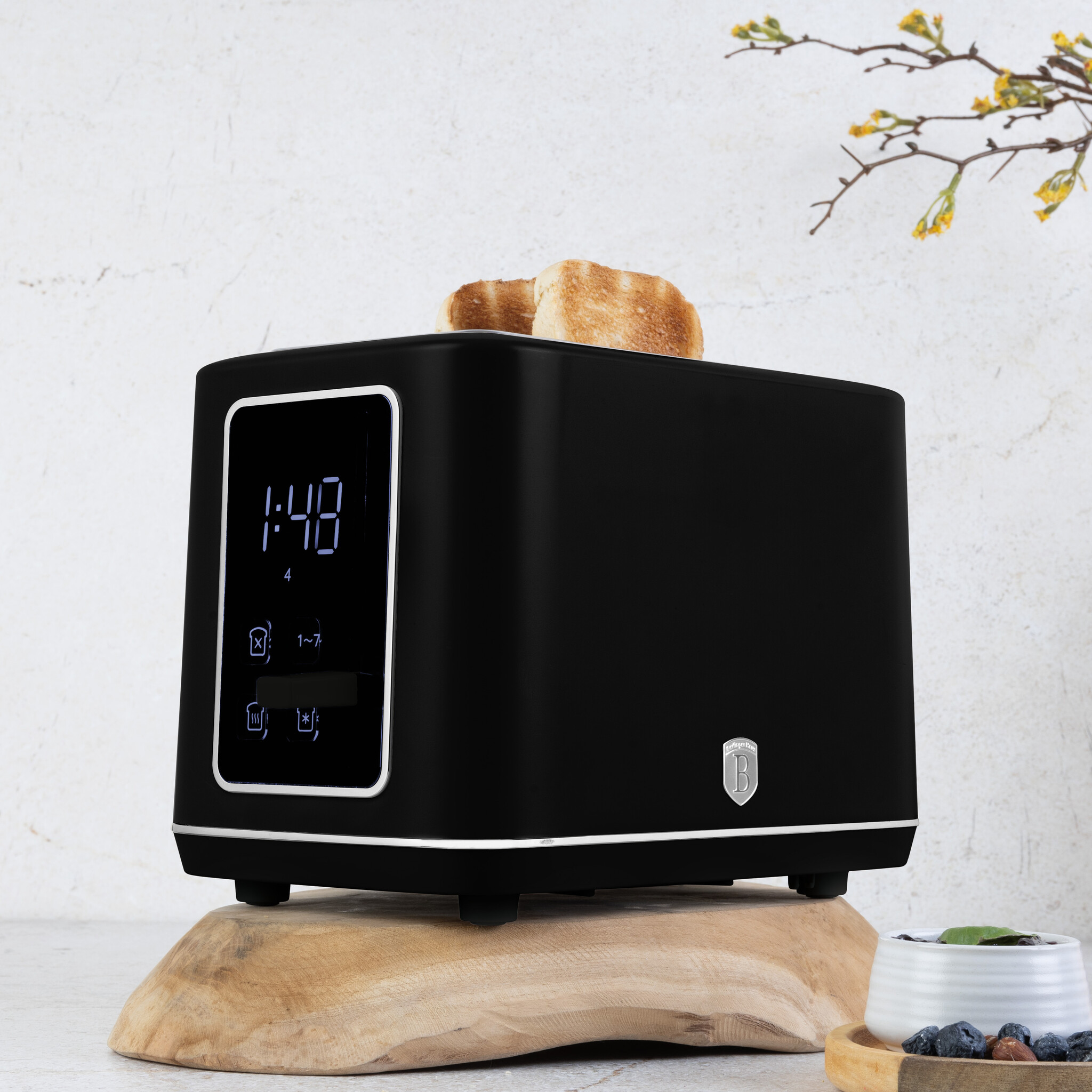 Berlinger Haus Berlinger Haus Digital toaster -Matt black