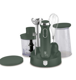 Berlinger Haus Staafmixerset  - 6 in 1 - mat groen
