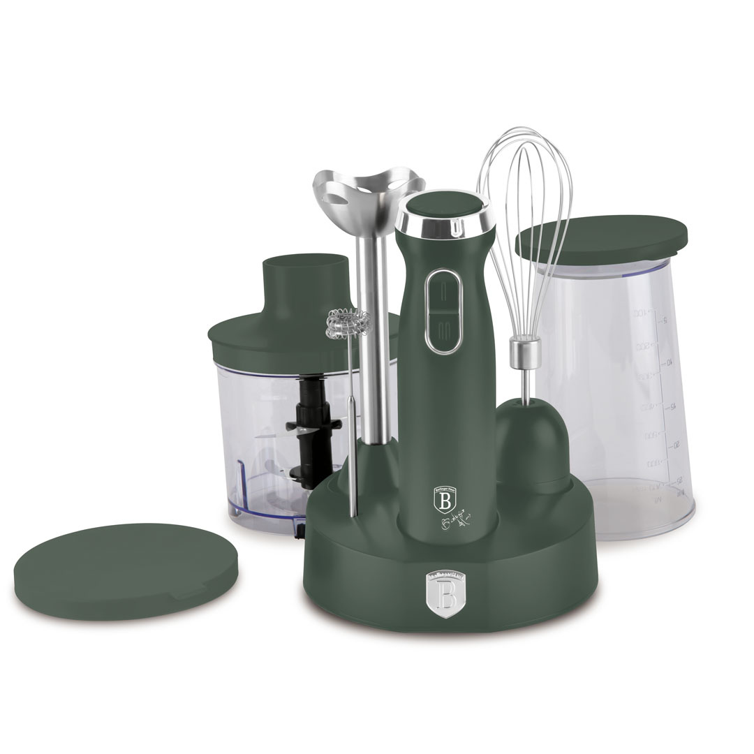 Berlinger Haus Berlinger Haus Stabmixer-Set – 6-in-1 – mattgrün
