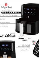 Berlinger Haus Berlinger Haus Airfryer XL / Heißluftfritteuse - 5 Liter - Mattschwarz