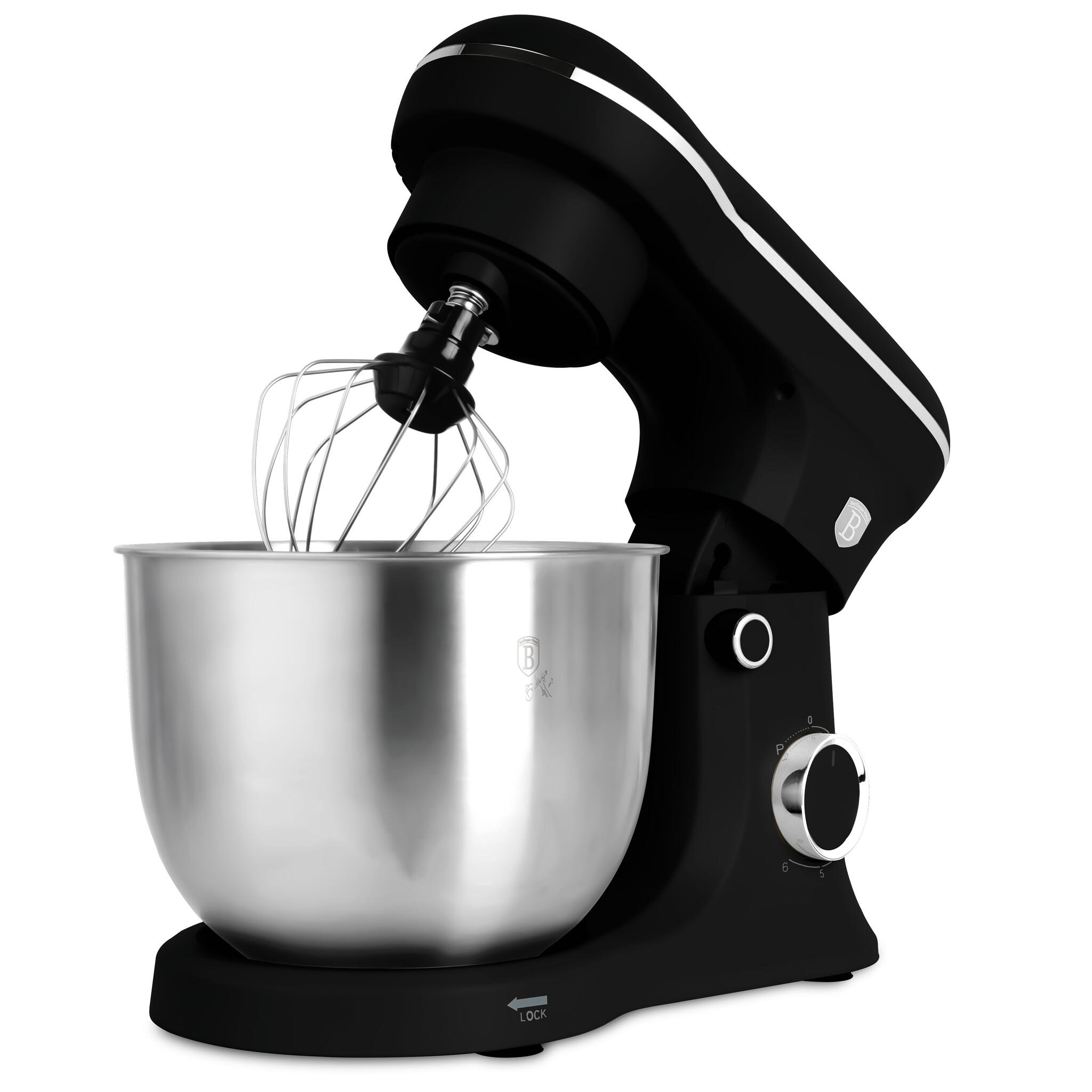 Berlinger Haus Berlinger Haus Keukenmachine - 5 liter - Mat zwart