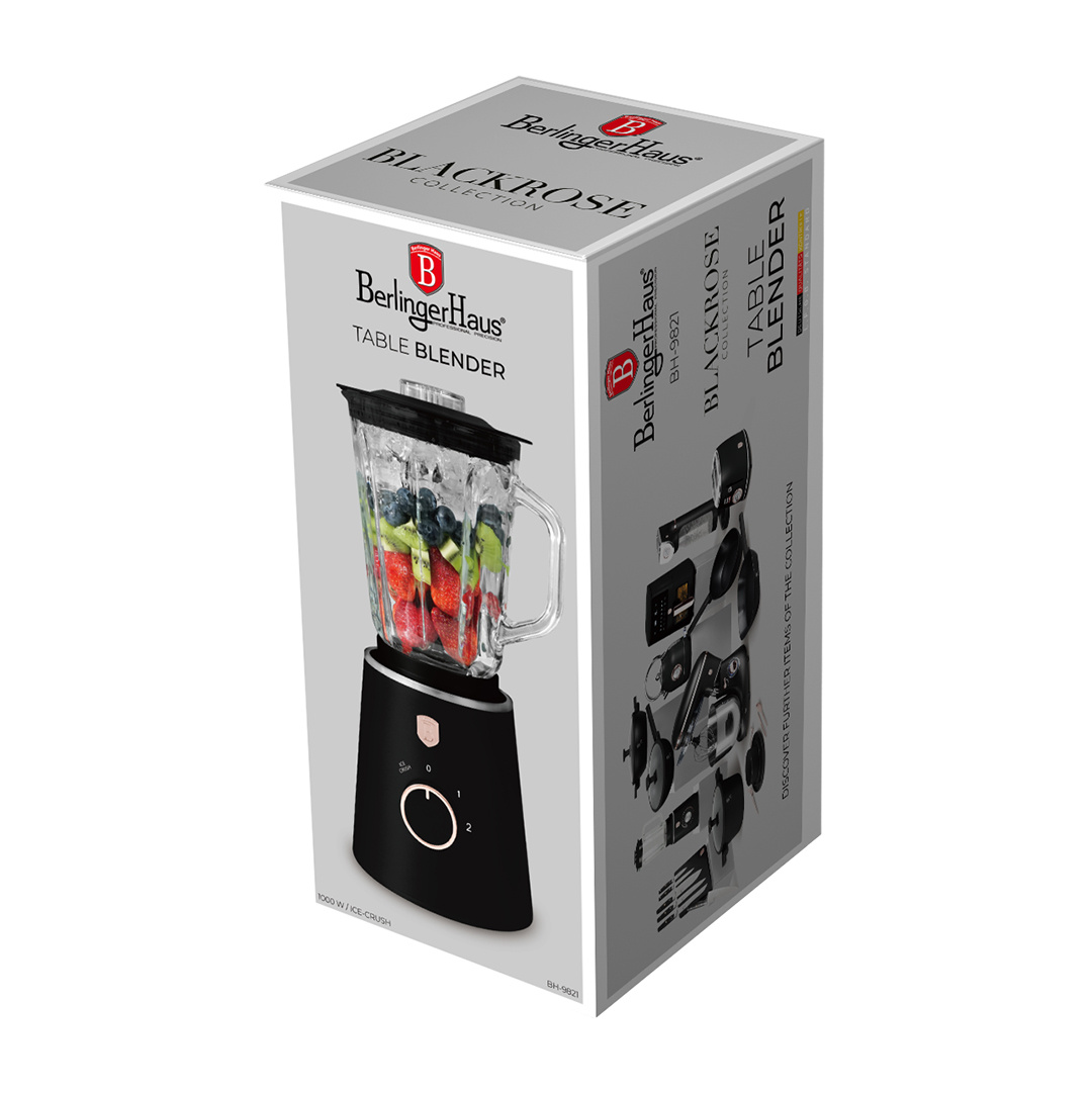 Berlinger Haus Berlinger Haus Blender - Matt black - Rose