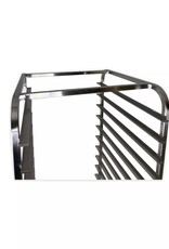 Ovenwagen onderaandrijving - 600 x 800 mm - 16 etages