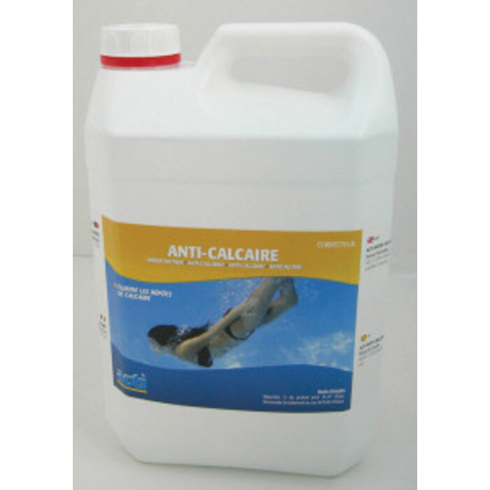 ACTI ACTI expert Antikalk - 5 liter.   Anti Kalk voorkomt en verwijdert witte (kalk)aanslag en roestvlekken op het zwembad.