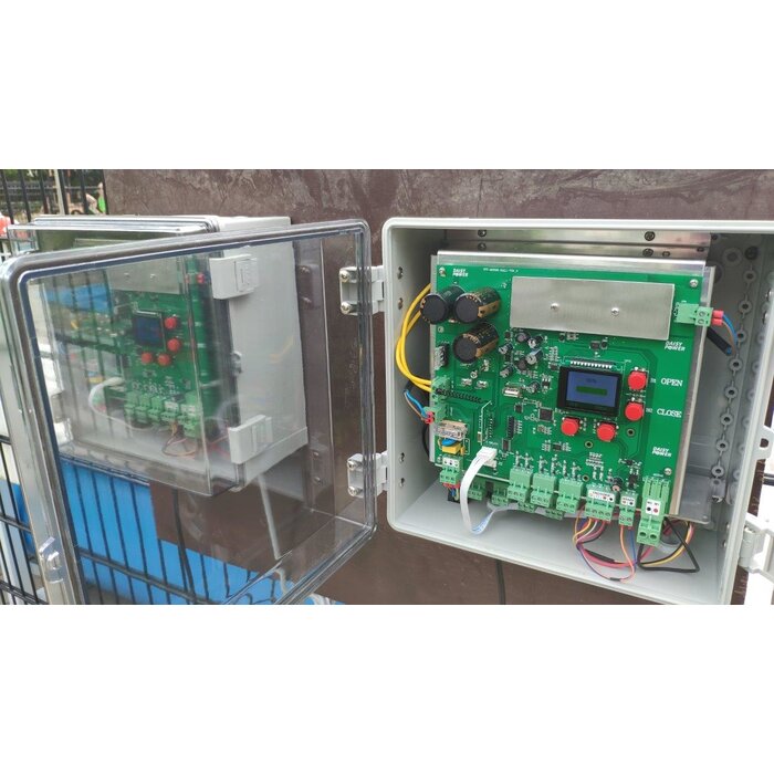 Blue poolcovers BP-D serie, KZH04 besturingskast, voor 24V buismotor (Prijs op aanvraag)