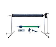 Blue poolcovers Oprolsysteem Hoog BP-7 Elektrisch- (Opzet zwembad)