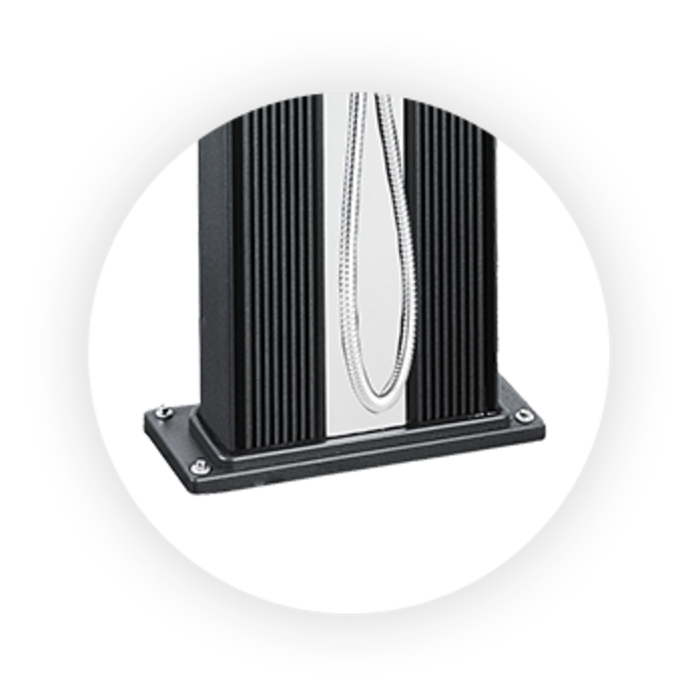 Buitendouche Dada Curve Hybride Antraciet