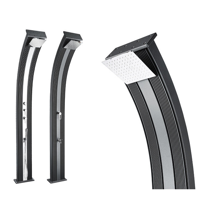 Buitendouche Dada Curve Hybride Antraciet