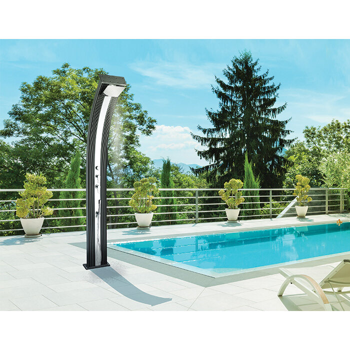 Buitendouche Dada Curve Hybride Antraciet