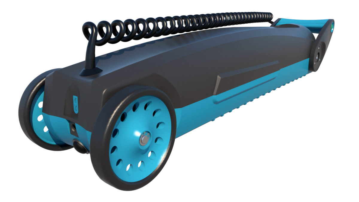 Rolltrot oprol automaat voor stavendekzeil op accu