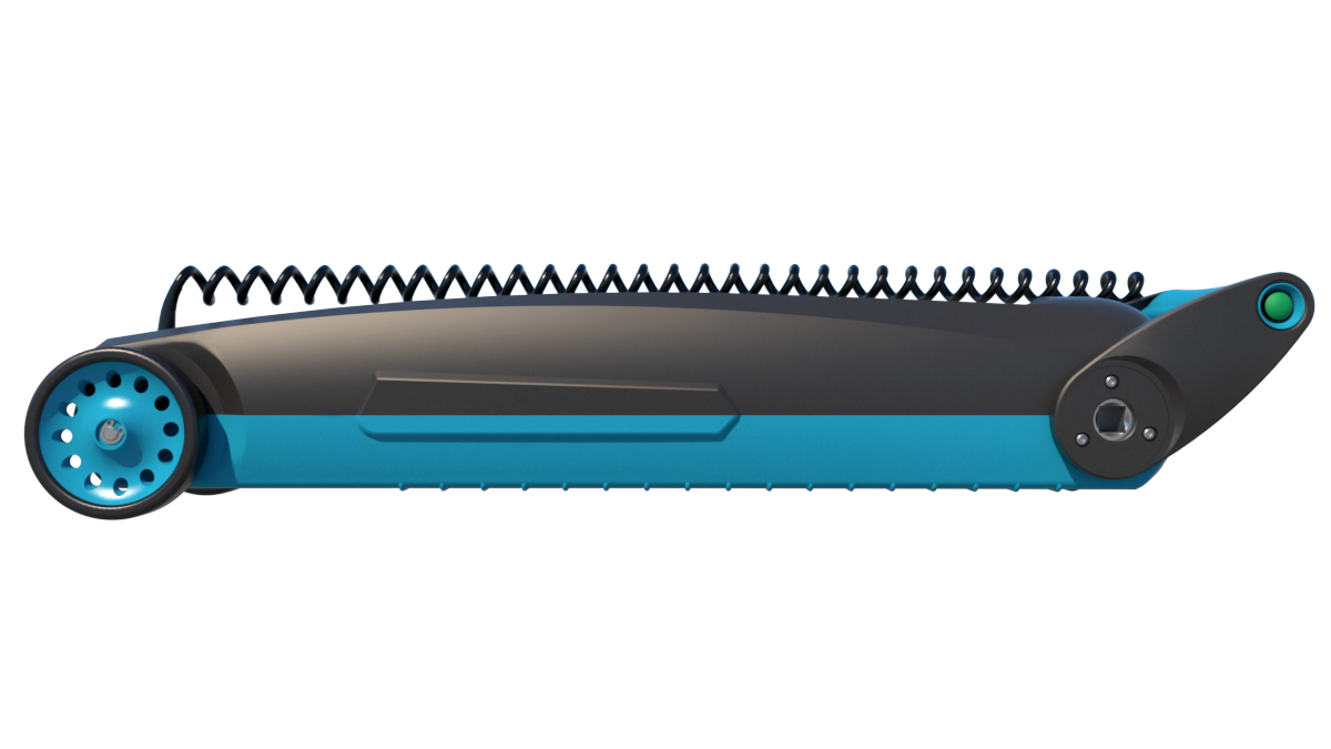 Rolltrot oprol automaat voor stavendekzeil op accu