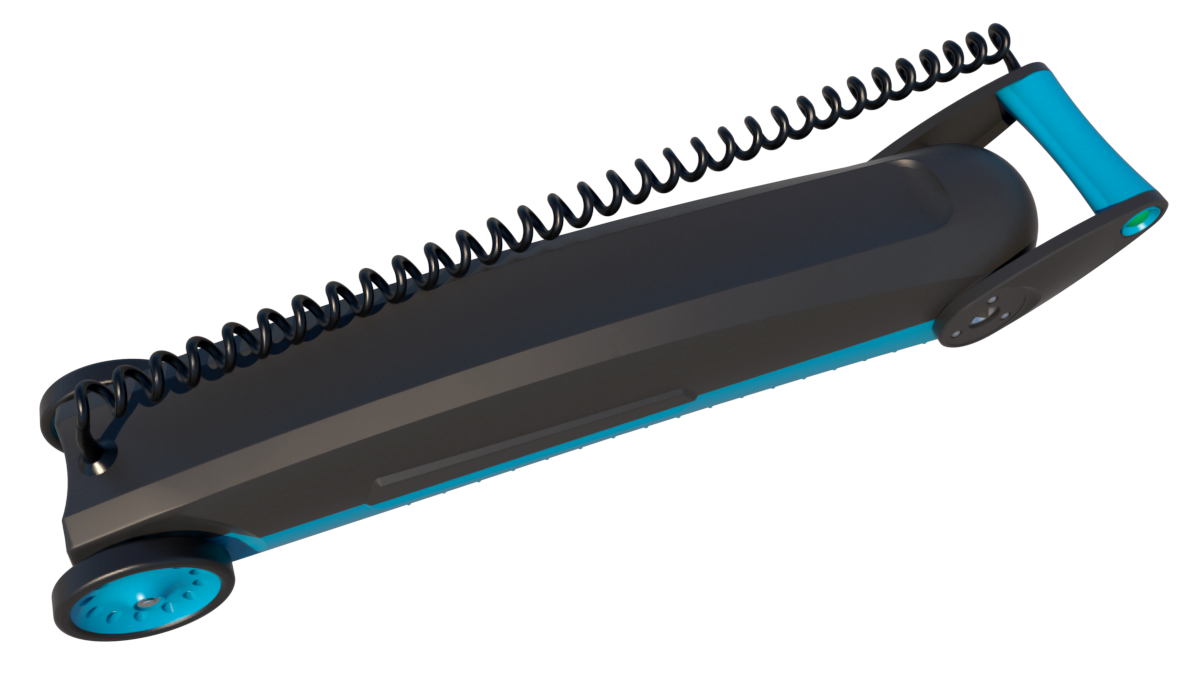 Rolltrot oprol automaat voor stavendekzeil op accu