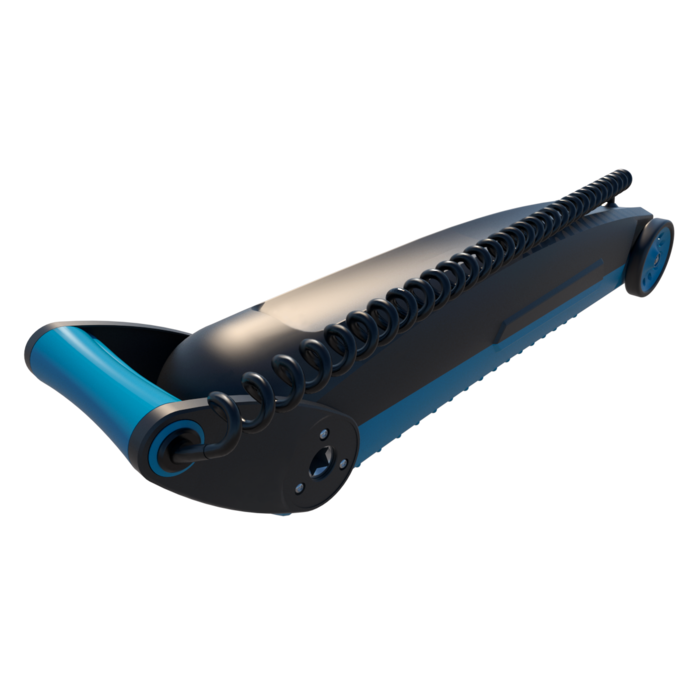 Rolltrot oprol automaat voor stavendekzeil op accu