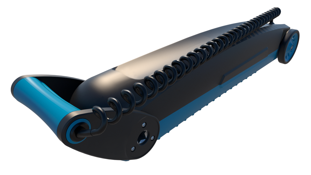 Rolltrot oprol automaat voor stavendekzeil op accu