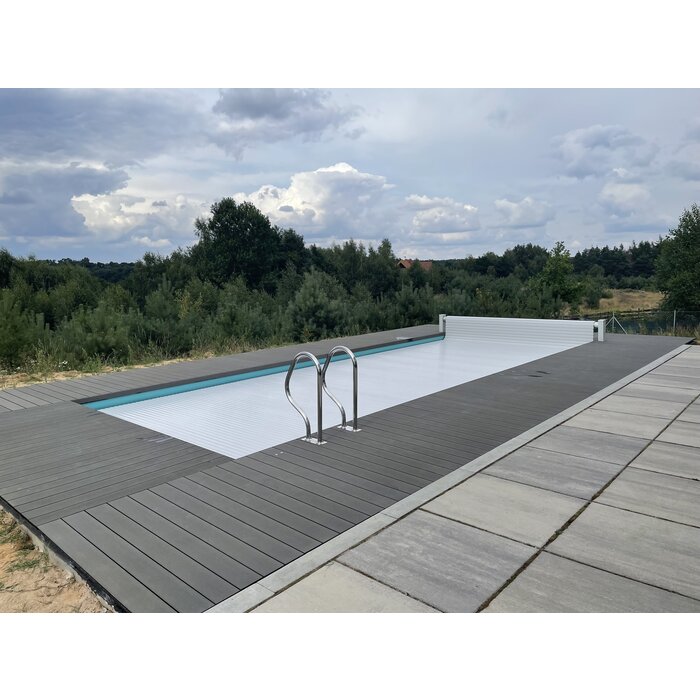 Blue poolcovers Blue Poolcovers PVC lamellen