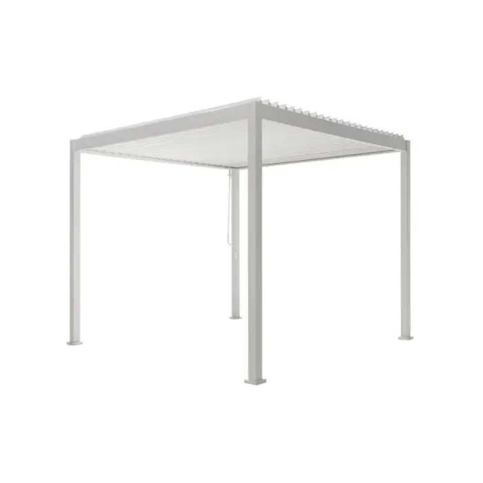 Lamellen Overkapping Milano 3 x 3 | Wit